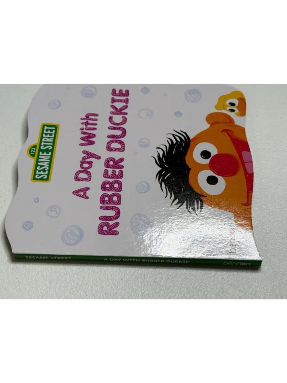 Sesame Street A Day With Rubber Duckie Ernie Board Book Bendon New
